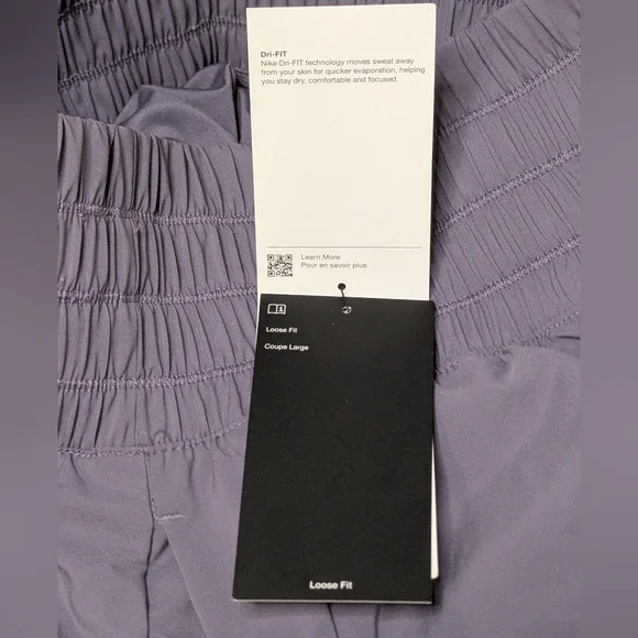 Nike One Dri-FIT Ultra High Waisted 3" Training Shorts Daybreak Purple Small NWT - Picture 11 of 14